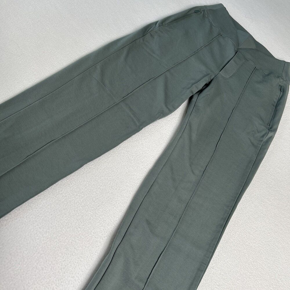 Athleta Women's Size 0 Eastbound Straight Pant Tencel Blend Green 988039